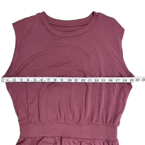 Athleta Santorini Cinch Sleeveless Midi Dress Size Medium Women - Picture 12 of 15